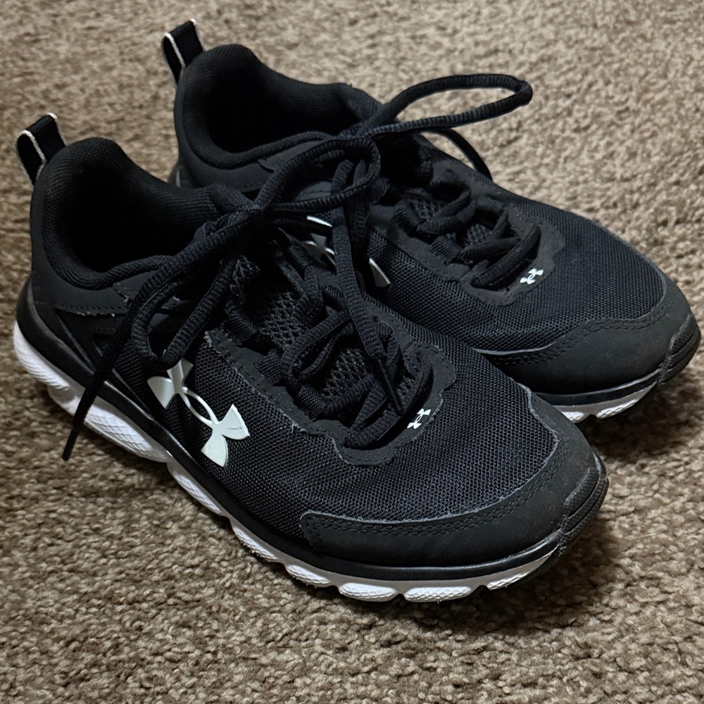 Under Armour Black Running Sneakers